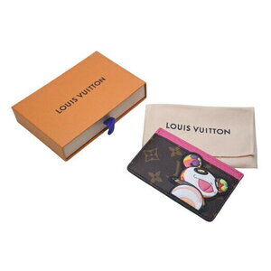 Louis Vuitton Takashi Murakami LV TM Card Wallet Porte Carte Panda